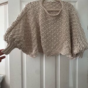 Jessica Simpson Elegant Cream Knit Sweater